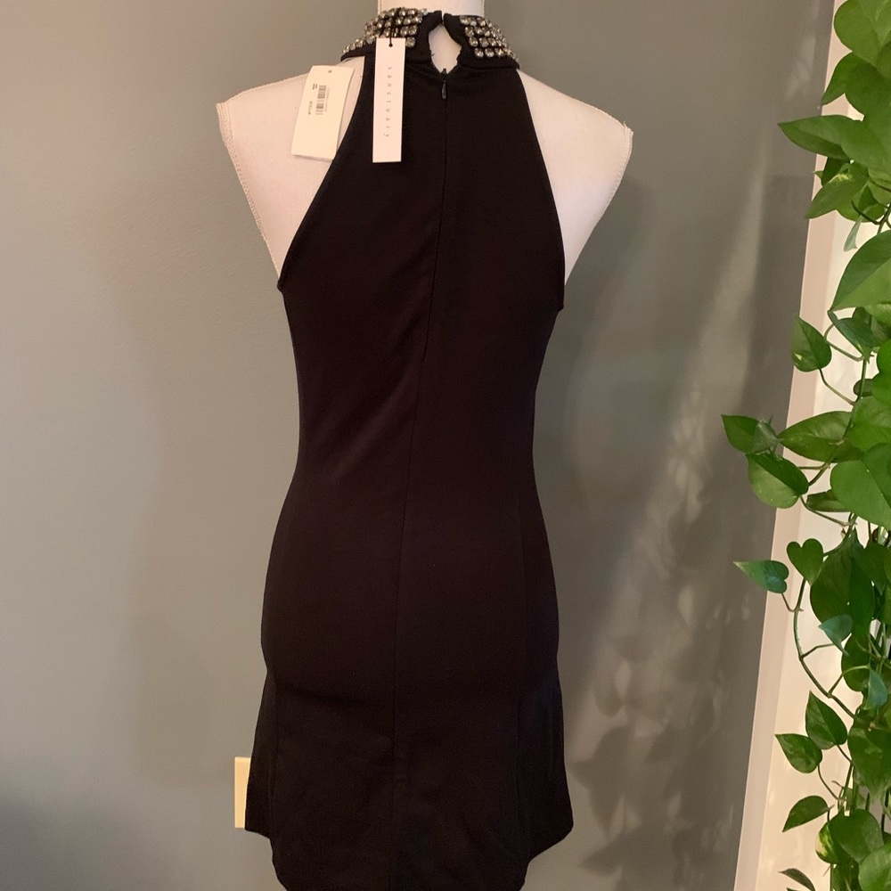 NWT! Sanctuary Black Beaded Dress~Size XS - Picture 5 of 7